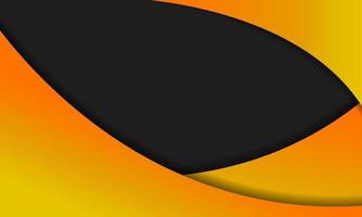 gradation orange yellow abstract simple background vector