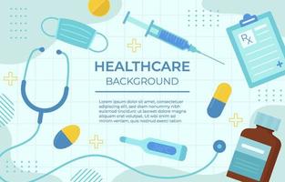 Medical Apothecaries Healthcare Background Template vector