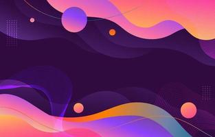 Abstract Fluid Wave Background vector