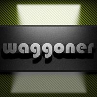 waggoner word of iron on carbon photo