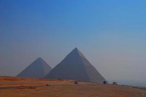 piramides de giza en egipto foto