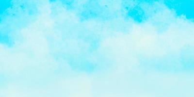 abstract blue background with watercolor paint photo