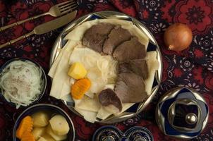 central asian meat dishes photo