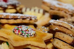 sabrosas galletas para navidad foto