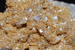 minerals calcite flowers detail photo