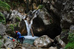 canyoning the mountains photo