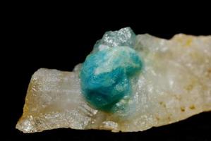 minerals with small blue lazulite photo