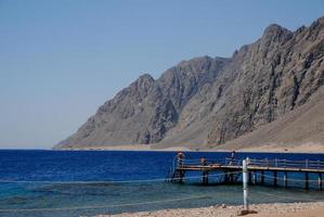 jetty at the beach photo