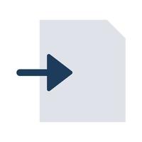 import file Isolated Vector icon which can easily modify or edit