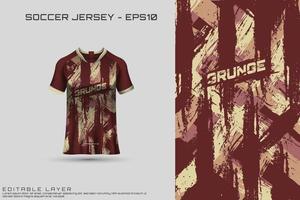 Sports jersey and t-shirt template sports jersey design vector mockup.