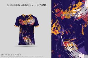 Sports jersey and t-shirt template sports jersey design vector mockup.