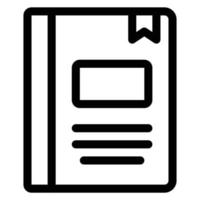 icono de vector de libro simple, editable, 48 píxeles