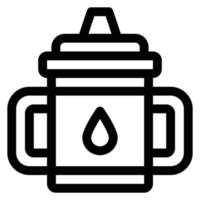 simple feeder vector icon, editable, 48 pixel