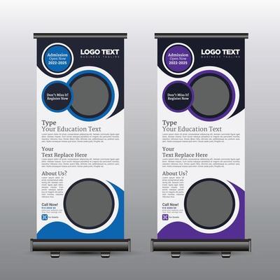 College Education Roll Up Banner