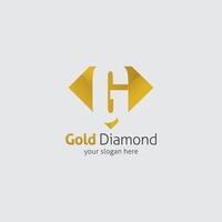 Diamond logo vector design illustration
