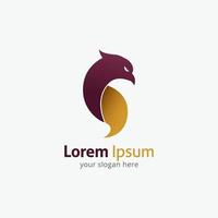 Eagle logo vector design illustration