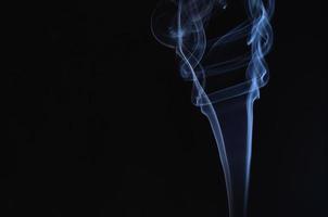 smoke and black background photo