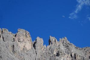 mountains with moon photo