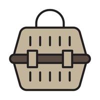 cage pet icon for website, presentation, symbol editable vector