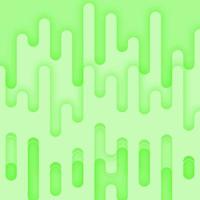 fusión abstracta verde claro ondulado línea redondeada semitono geometría fluida patrón minimalista en blanco. foto