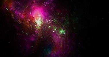 abstract light pink blue space elegant blur fog universe with star and galaxy milk stardust dynamic on dark space. photo