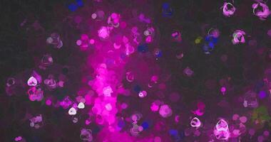 abstract light pink blue space elegant blur fog universe with star and galaxy milk stardust dynamic on dark space. photo