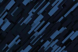 abstract blue geometry minimalistic simple shape stripes pattern with realistic fabric polygonal texture on dark blue. photo