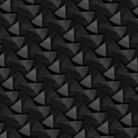 abstract dark black metal luxury steel plate texture with geometric futuristic glossy metal pattern on dark black. photo
