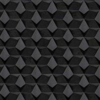 abstract dark black metal luxury steel plate texture with geometric futuristic glossy metal pattern on dark black. photo