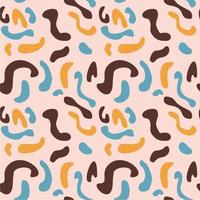 seamless pattern design that is scattered and arranged neatly vector