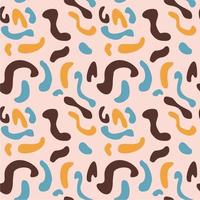 seamless pattern design that is scattered and arranged neatly vector