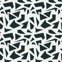 seamless pattern design in the shape of squares and triangles that are messy but neatly arranged vector