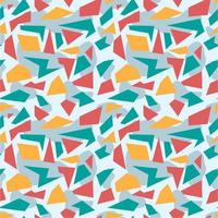 seamless pattern design contains an attractive style vector