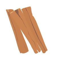 Cinnamon sticks vector stock illustration. isolated on a white background.
