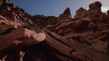 rocas rojas del parque nacional del gran cañón video