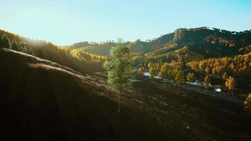 paysage de montagne 8k dans les montagnes rocheuses du colorado video