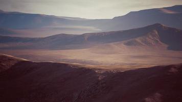 antena de dunas de areia vermelha no deserto do namibe video