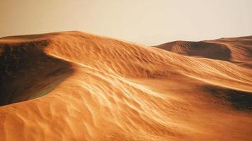 vista de agradables dunas de arena en el parque nacional sands dunes video