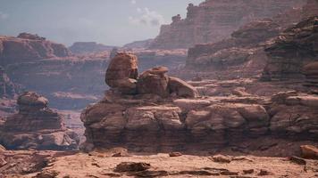 rochers dorés dans le grand canyon video