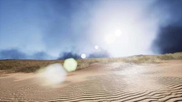 dunes de l'erg chebbi dans le désert du sahara video