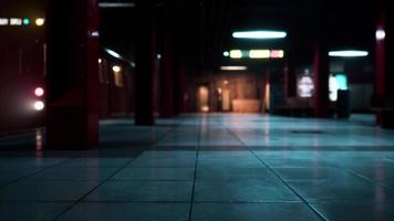 empty train station during the covid-19 pandemic video