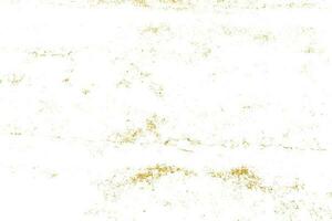 Grunge golden texture on white background. Sketch surface to create distressed effect. Overlay grain graphic design. photo