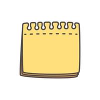 Bullet journal doodle. hand drawn planner notebook elements vector