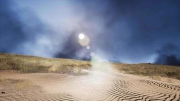 dunas de erg chebbi en el desierto del sahara video