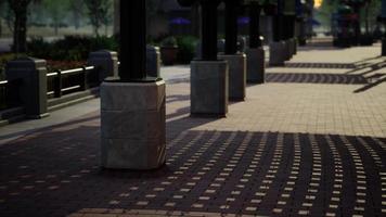 empty park after park is closed due to Coronavirus Covid-19 pandemic outbreak video