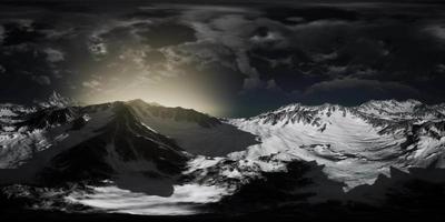 vr 360 norvegia montagne paesaggio severo video