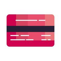 credit card pink vector