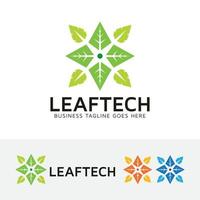 Leaf concept logo design vector