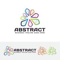 Abstract vector concept logo design