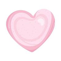 cute pink heart vector